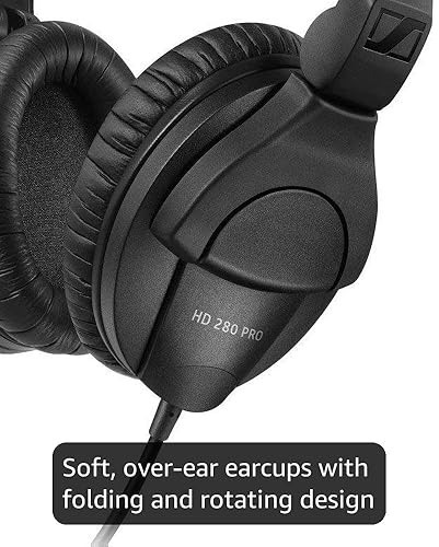Amazon.com: Sennheiser HD 280 Pro Headphone, Black : Electronics